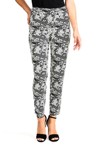 $10, Black & White, new.bc, Pants, Polka dots, Slip-on, Straight leg - August Brock Fashions