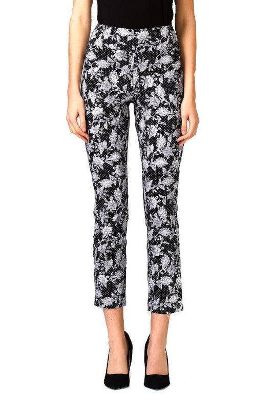 $10, Black & White, Cropped, new.bc, Pants, Slip-on, White - August Brock Fashions