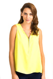Blue, inventory, Sleeveless, Tanks, Tops, Yellow - August Brock Fashions