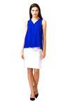 Blue, inventory, Sleeveless, Tanks, Tops, Yellow - August Brock Fashions