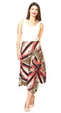 $10, Animal print, Black, Multi-color, new.bc, Orange, Print, Skirts - August Brock Fashions