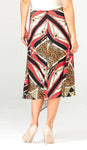 $10, Animal print, Black, Multi-color, new.bc, Orange, Print, Skirts - August Brock Fashions