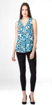 Blue, inventory, Multi-color, Print, Sleeveless, Tops - August Brock Fashions