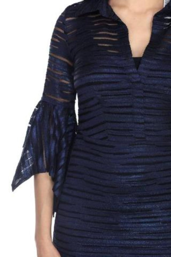 Blue, Dresses, Dressy, inventory, Long Sleeve, Navy - August Brock Fashions