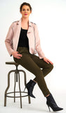 Green, Jeans, new.bc, Pants, Slim fit, Straight leg, Studs - August Brock Fashions