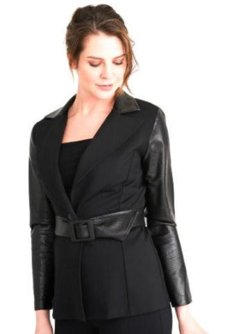 Black, inventory, Jackets, Leather, Long Sleeve - August Brock Fashions
