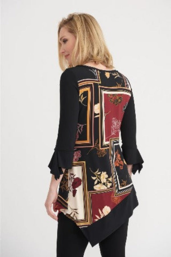 Black, inventory, Long Sleeve, Multi-color, Print, Tops - August Brock Fashions