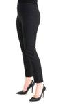 Black, Cropped, new.bc, Pants, Rhinestone, Slip-on, Straight leg - August Brock Fashions