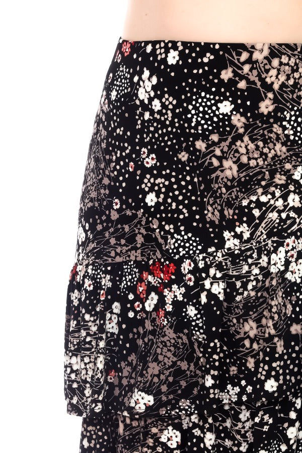 Black, Multi-color, new.bc, Print, Sets, Skirts, Slip-on - August Brock Fashions