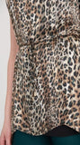 Animal print, Black, Brown, inventory, Ivory, Short Sleeve, Tops - August Brock Fashions