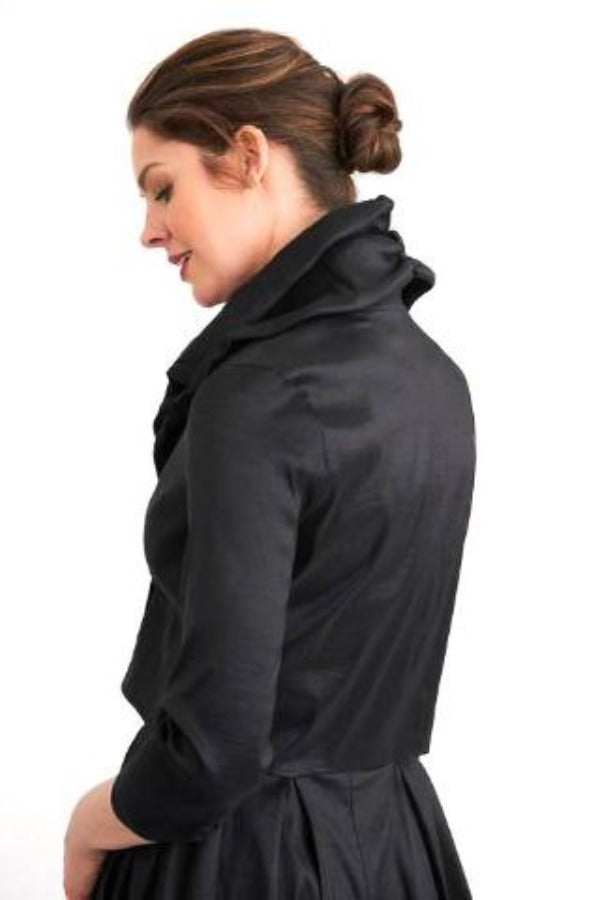 Black, Bolero, Cropped, Jackets, Long Sleeve, new.bc, Sets - August Brock Fashions