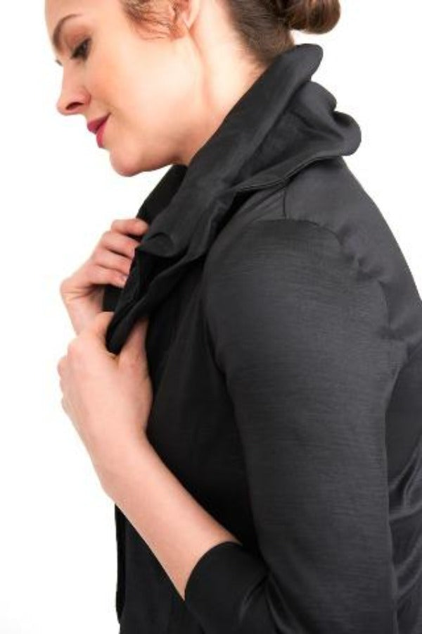 Black, Bolero, Cropped, Jackets, Long Sleeve, new.bc, Sets - August Brock Fashions