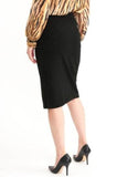 Black, new.bc, Skirts, Slip-on, Stretch fabric - August Brock Fashions