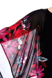 Black, inventory, Long Sleeve, Multi-color, Print, Sheer, Tops - August Brock Fashions