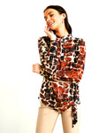Animal print, Black, Brown, Ivory, Long Sleeve, New A, new.bc, Tan, Tops - August Brock Fashions
