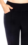 Black, New A, new.bc, Pants, Slim fit, Slip-on, Straight leg - August Brock Fashions