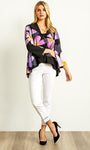 Black, Jackets, Long Sleeve, Multi-color, New A, new.bc, Print, Purple - August Brock Fashions