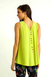 Green, New A, new.bc, Sleeveless, Stretch fabric, Tops - August Brock Fashions