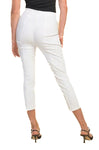 Cropped, New A, new.bc, Pants, Pink, Slim fit, Slip-on, Straight leg, White - August Brock Fashions