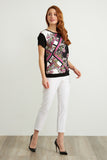 Black, Multi-color, New A, new.bc, Pink, Print, Short Sleeve, Tops - August Brock Fashions