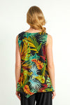 Black, Multi-color, New A, new.bc, Print, Sheer, Sleeveless, Stretch fabric, Tops - August Brock Fashions