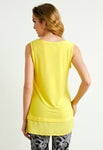 cleaning, Ivory, New A, new.bc, Sheer, Sleeveless, Tops, Yellow - August Brock Fashions