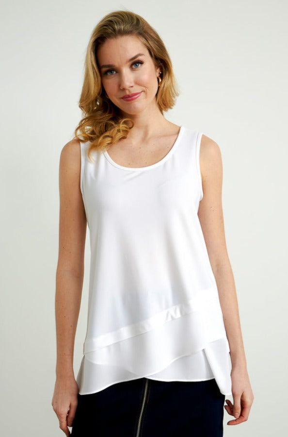 cleaning, Ivory, New A, new.bc, Sheer, Sleeveless, Tops, Yellow - August Brock Fashions