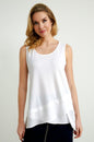 cleaning, Ivory, New A, new.bc, Sheer, Sleeveless, Tops, Yellow - August Brock Fashions