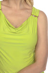 Green, New A, new.bc, Orange, Sleeveless, Stretch fabric, Tops - August Brock Fashions