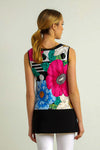 Black, Multi-color, New A, new.bc, Pink, Print, Sleeveless, Stretch fabric, Tops - August Brock Fashions