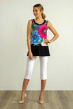 Black, Multi-color, New A, new.bc, Pink, Print, Sleeveless, Stretch fabric, Tops - August Brock Fashions