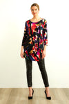 Black, Long Sleeve, Multi-color, New A, new.bc, newest, Print, Tops - August Brock Fashions