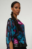 Black, Long Sleeve, Multi-color, New A, new.bc, newest, Print, Sequin, Tops - August Brock Fashions