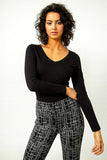 Black, Cropped, Grey, New A, newest, Pants, Print, Slim fit, Slip-on, Straight leg, Stretch fabric - August Brock Fashions