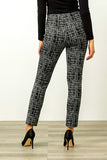 Black, Cropped, Grey, New A, newest, Pants, Print, Slim fit, Slip-on, Straight leg, Stretch fabric - August Brock Fashions