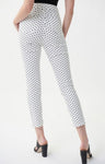 Joseph Ribkoff Vanilla/Black Polka Dot Print Jeans 222919