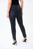 Joseph Ribkoff Charcoal Grey Cutout Ankle Skinny Jeans 224923