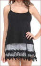 Black, Green, inventory, Lace, shauna, Tanks, Tops - August Brock Fashions