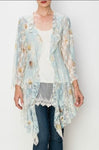 Origami OLS-4495 Open Front Lace Jacket