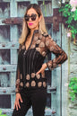 ABF Leather Rose Short Jacket 1191001