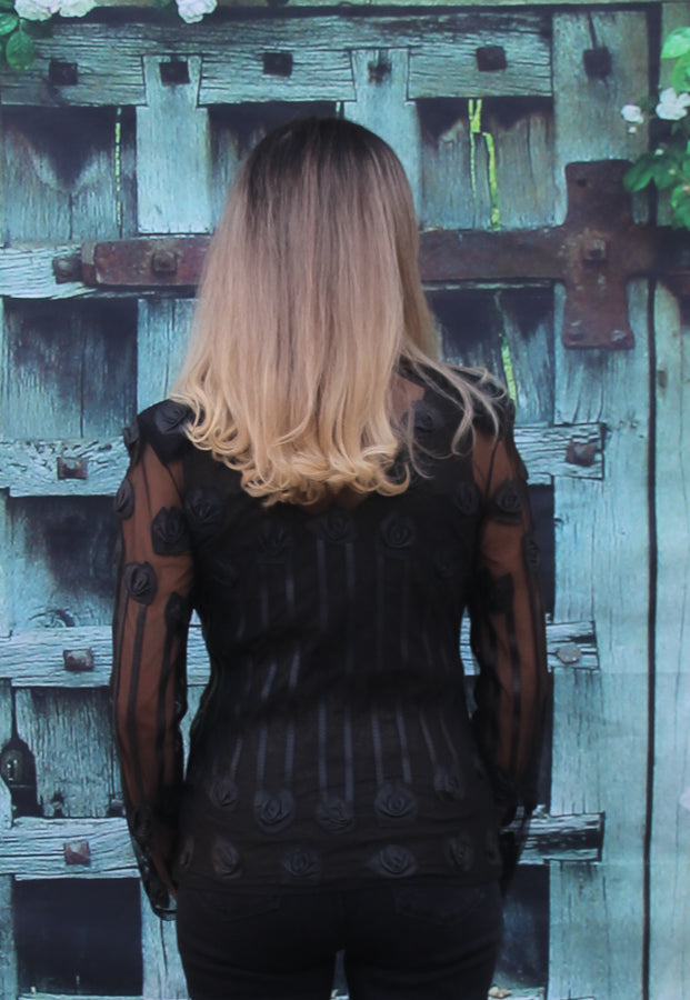 ABF Leather Rose Short Jacket 1191001