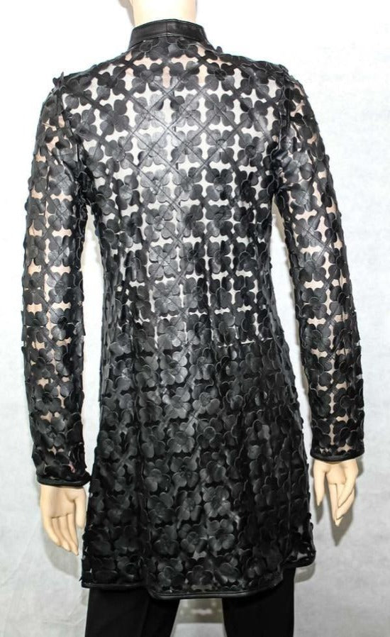 Animal print, Black, Blue, Brown, Green, Ivory, Jackets, Leather, Long Sleeve, Red, Turquoise, Wine - August Brock Fashions