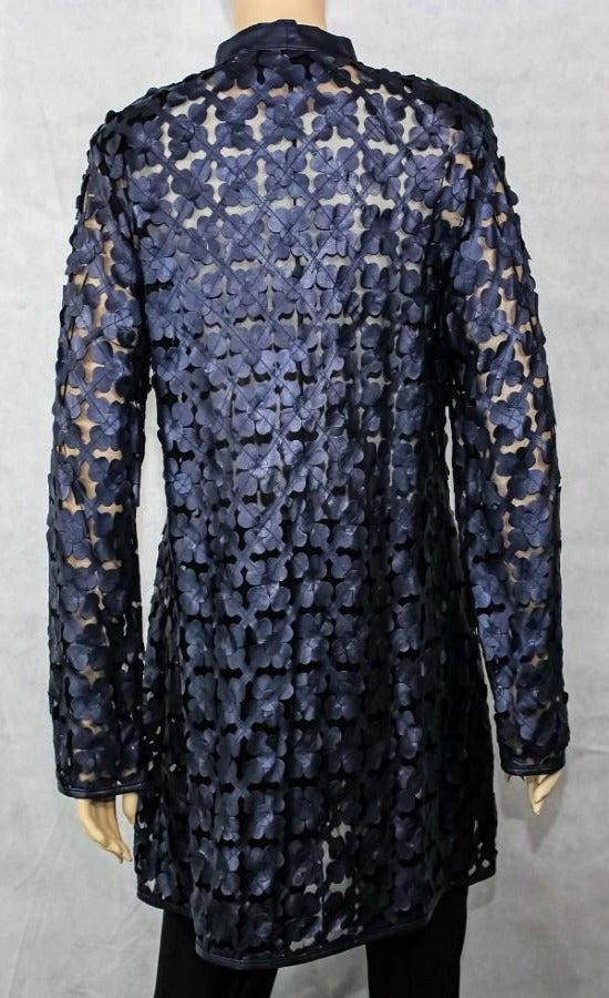 Animal print, Black, Blue, Brown, Green, Ivory, Jackets, Leather, Long Sleeve, Red, Turquoise, Wine - August Brock Fashions