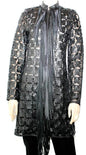 Animal print, Black, Blue, Brown, Green, Ivory, Jackets, Leather, Long Sleeve, Red, Turquoise, Wine - August Brock Fashions