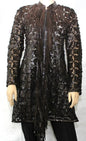 Animal print, Black, Blue, Brown, Green, Ivory, Jackets, Leather, Long Sleeve, Red, Turquoise, Wine - August Brock Fashions