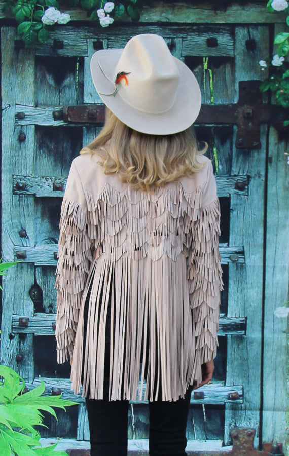 ABF Leather Fringe Shirt 11910123