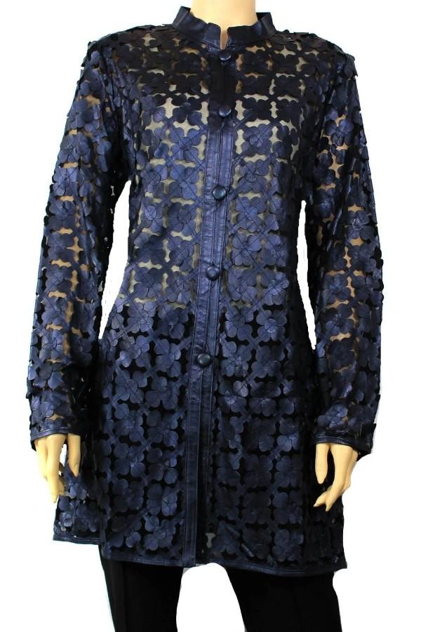 Black, Blue, Brown, Jackets, Leather, Long Sleeve, Navy - August Brock Fashions
