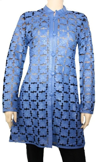 Black, Blue, Brown, Jackets, Leather, Long Sleeve, Navy - August Brock Fashions