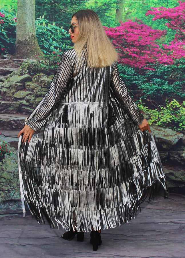 ABF Long Sleeve Leather Duster 11910069