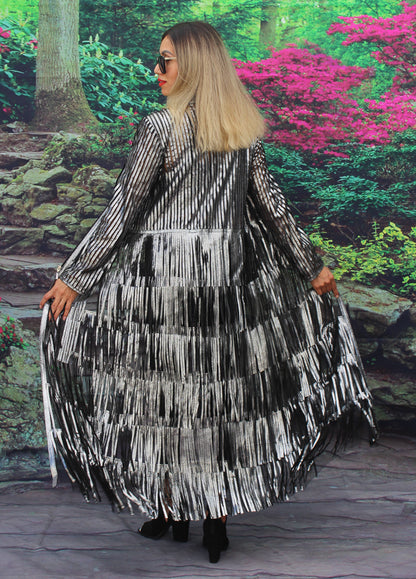ABF Long Sleeve Leather Duster 11910069